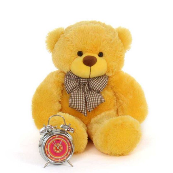 2 Feet Yellow Teddy Bear with a Bow